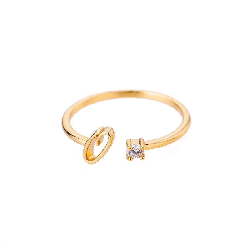 Tiny A–Z Initial Letter Rings