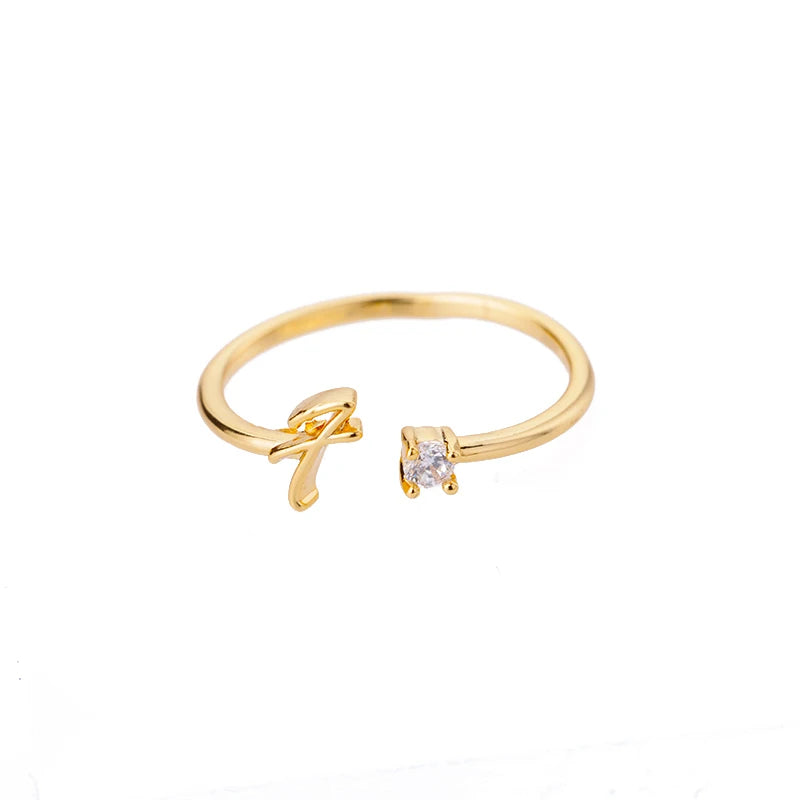 Tiny A–Z Initial Letter Rings