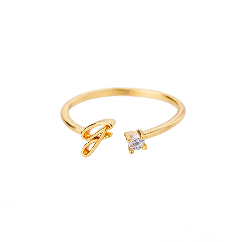 Tiny A–Z Initial Letter Rings