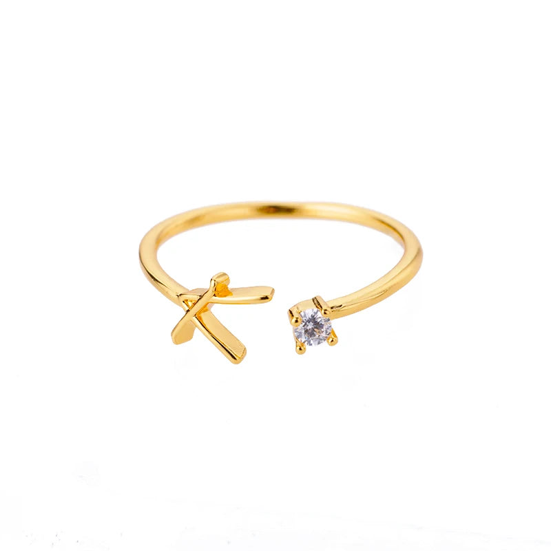Tiny A–Z Initial Letter Rings