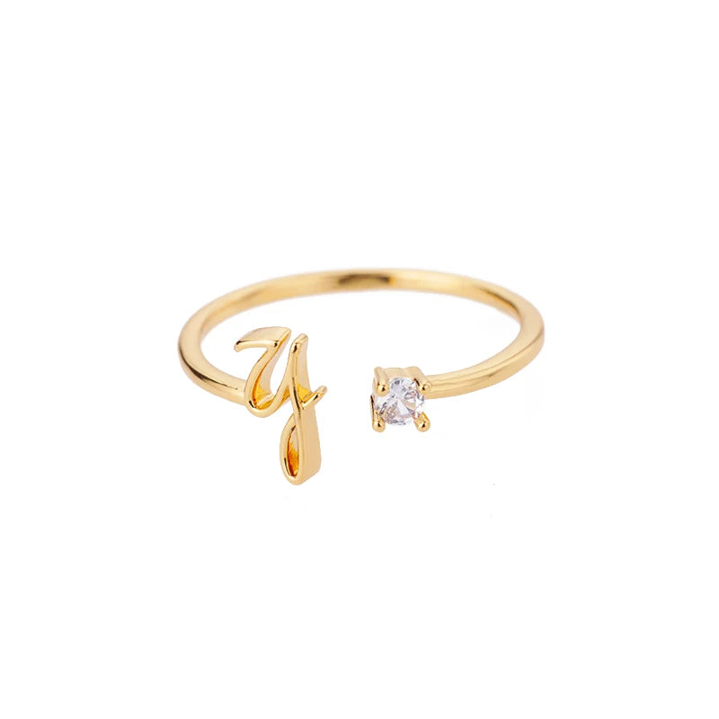 Tiny A–Z Initial Letter Rings