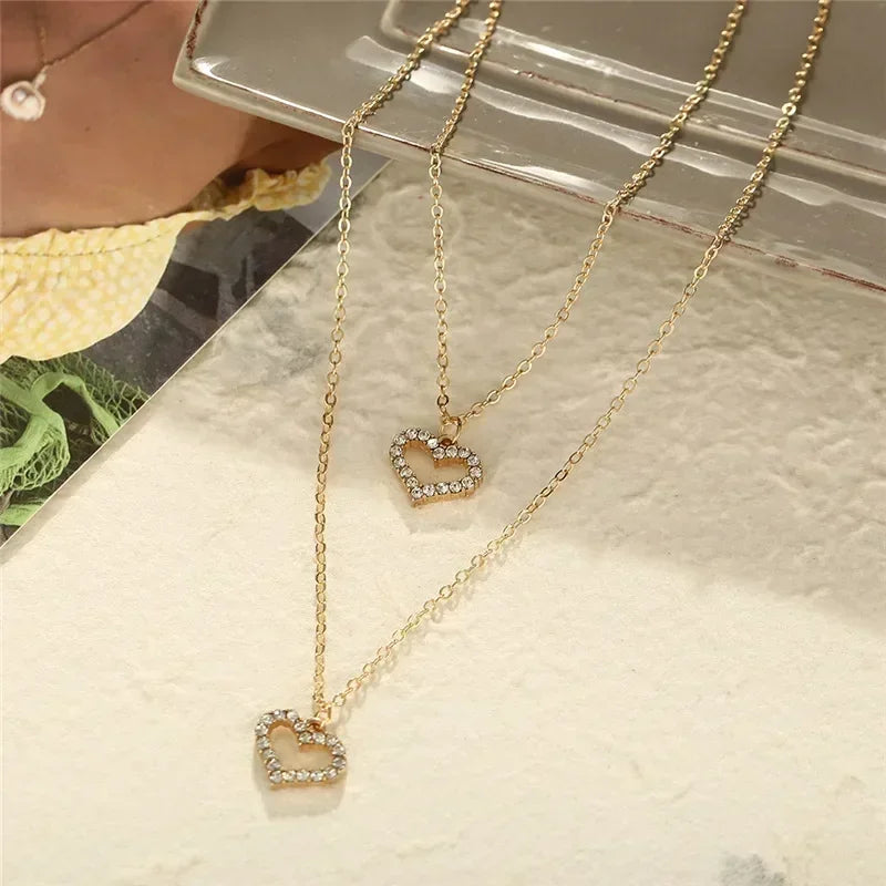 Delysia King Double Layered Love Necklace