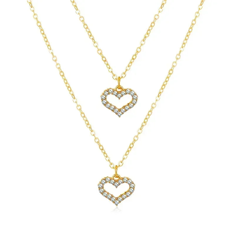 Delysia King Double Layered Love Necklace