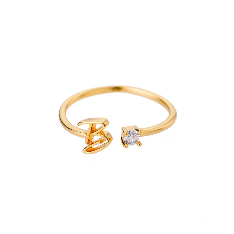 Tiny A–Z Initial Letter Rings