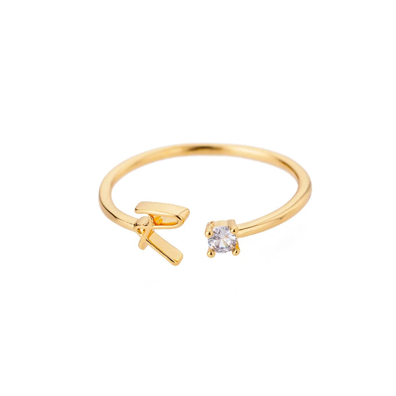 Tiny A–Z Initial Letter Rings