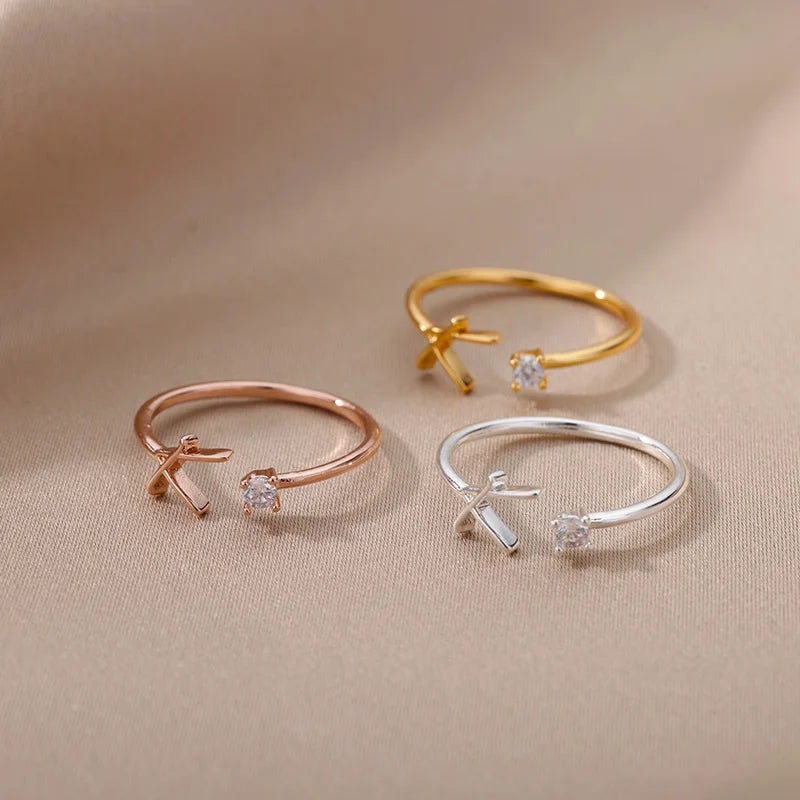 Tiny A–Z Initial Letter Rings