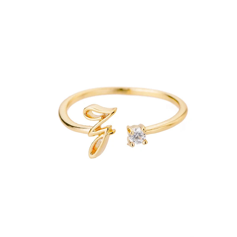 Tiny A–Z Initial Letter Rings