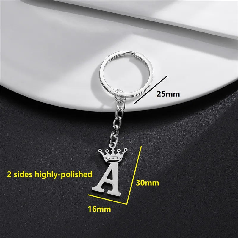 DIY Crown A–Z Letter Keychain