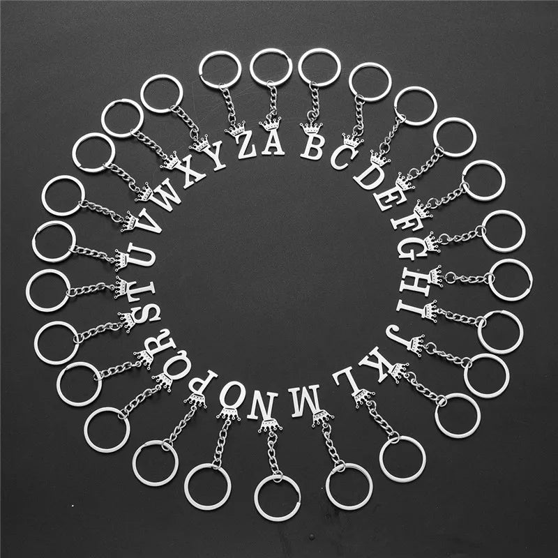 DIY Crown A–Z Letter Keychain